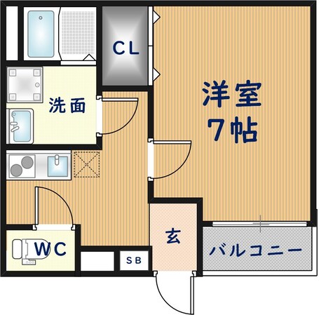 ノイヴェル布施の物件間取画像